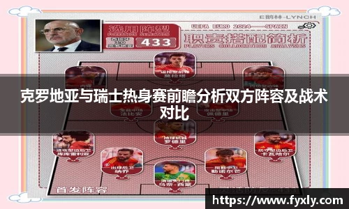 克罗地亚与瑞士热身赛前瞻分析双方阵容及战术对比